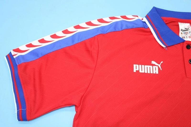 Maillot Tchéquie Rouge Rétro 1996