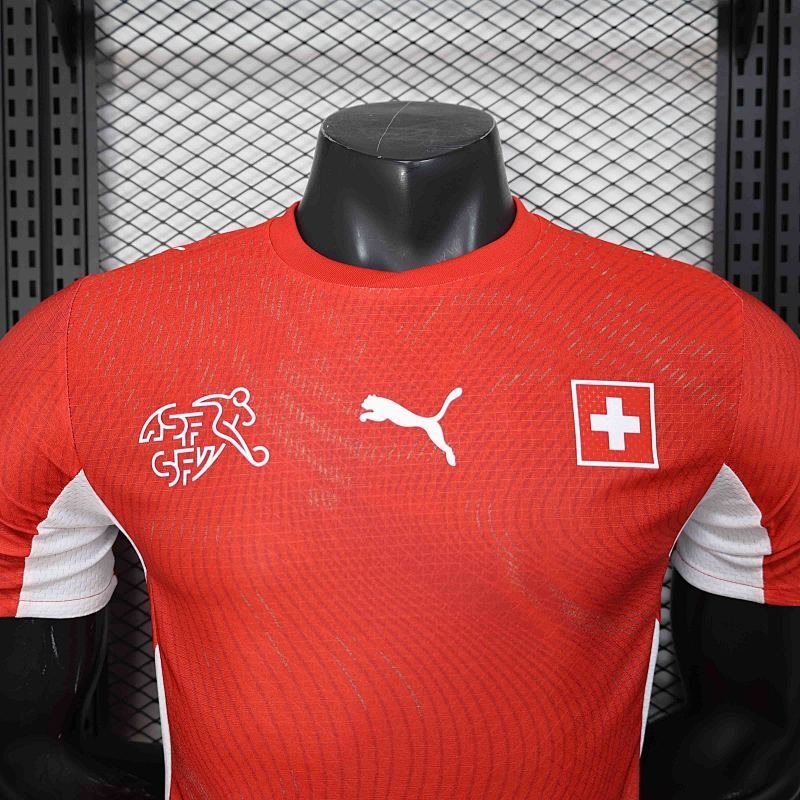 Maillot Suisse Domicile Player Version Coupe du Monde 2026