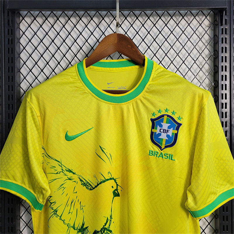 Maillot Brazil Yellow Pigeon Édition spéciale 25/26