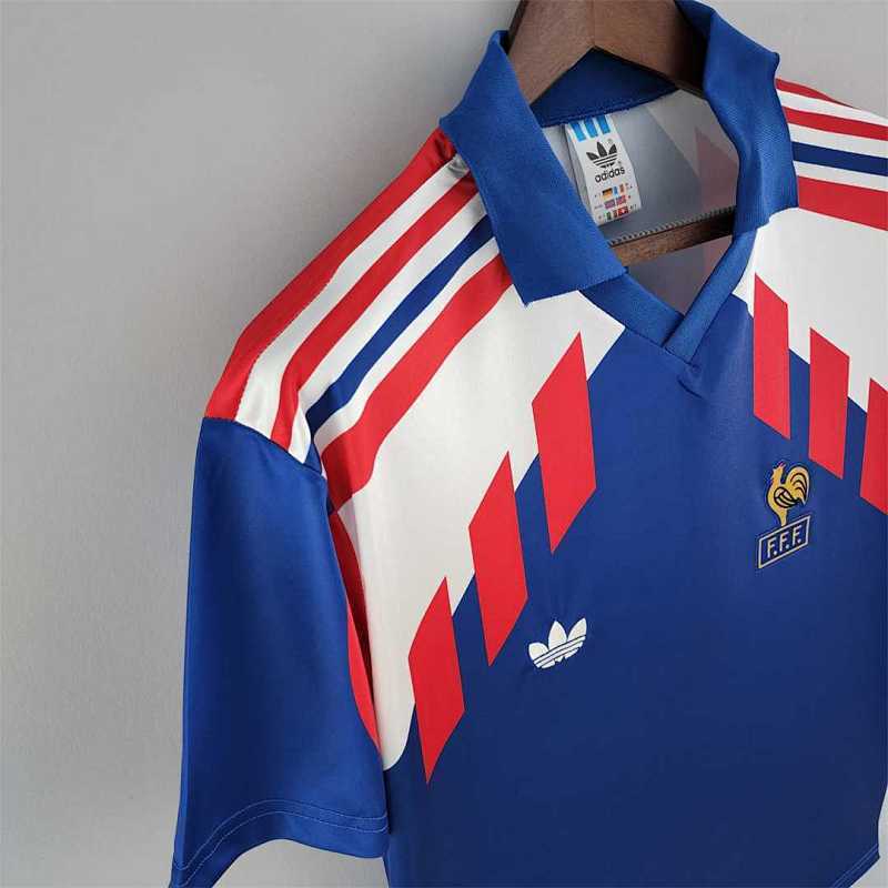 France Home Retro Jersey 1988/90