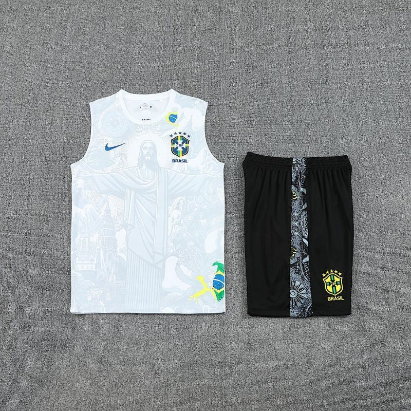 Débardeur Brésil Blanc 25/26