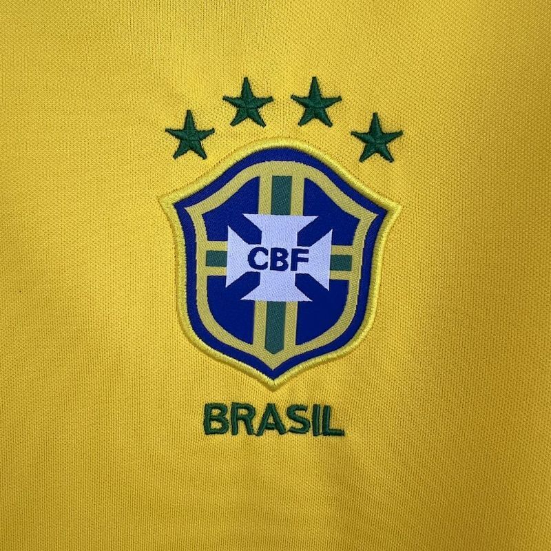 Maillot Brazil Vintage Domicile Rétro 25/26