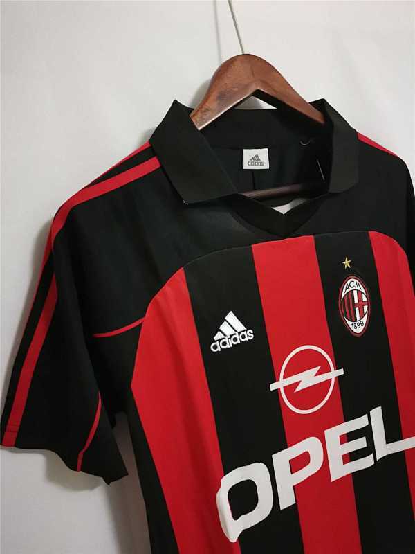 AC Milan Home Retro Jersey 2001/02