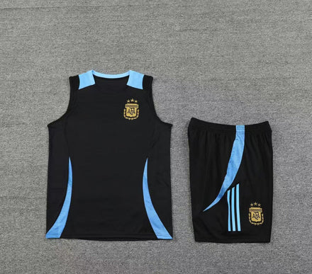 Short + débardeur Argentine Noir