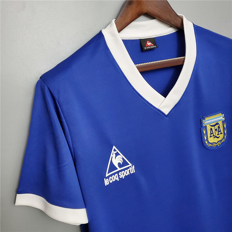 Maillot Argentina Extérieur Rétro 1986