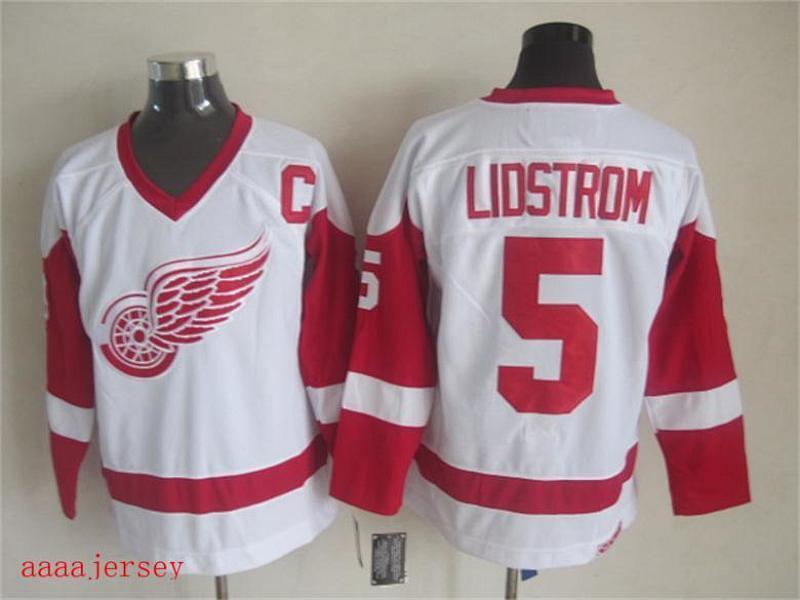 Maillot Wings ice hockey Rétro Vintage