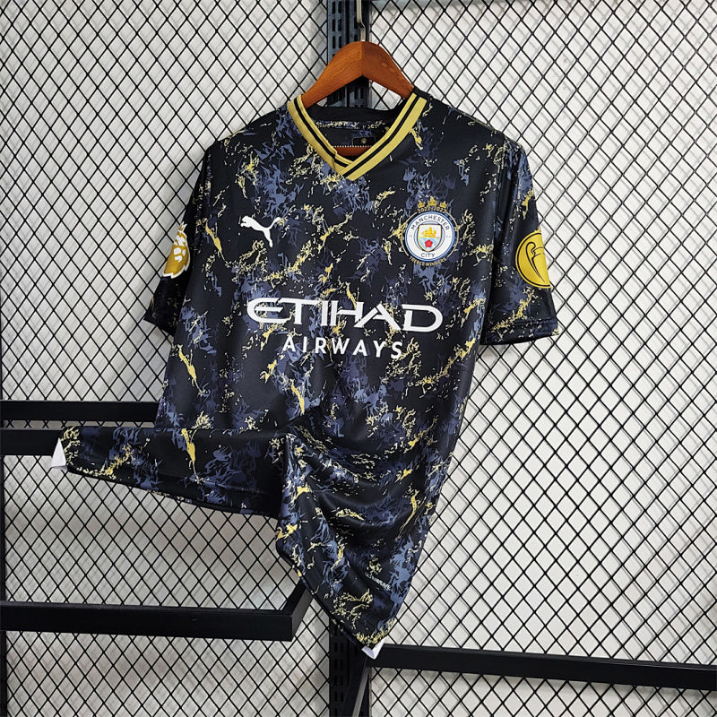 Manchester City Black Or Jersey 23/24