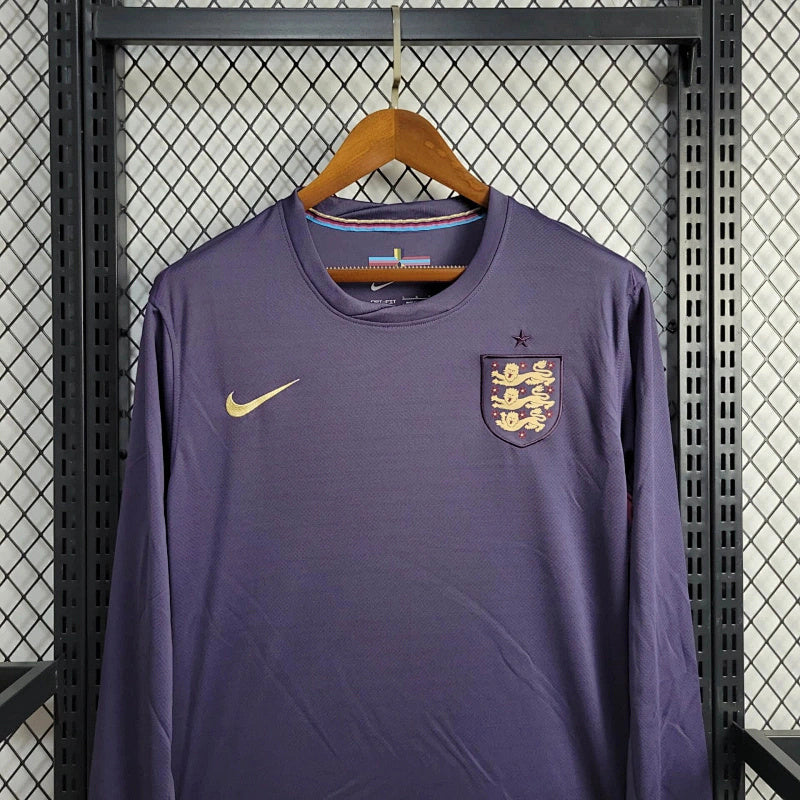 Maillot Angleterre UEFA Euro Extérieur Manches Longues 25/26