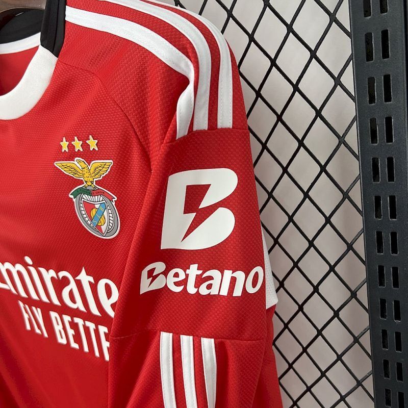 Maillot Benfica Domicile Manches Longues 25/26