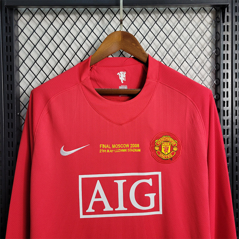 Maillot Manchester United Domicile Rétro 2007/08