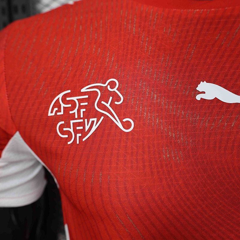 Maillot Suisse Domicile Player Version Coupe du Monde 2026