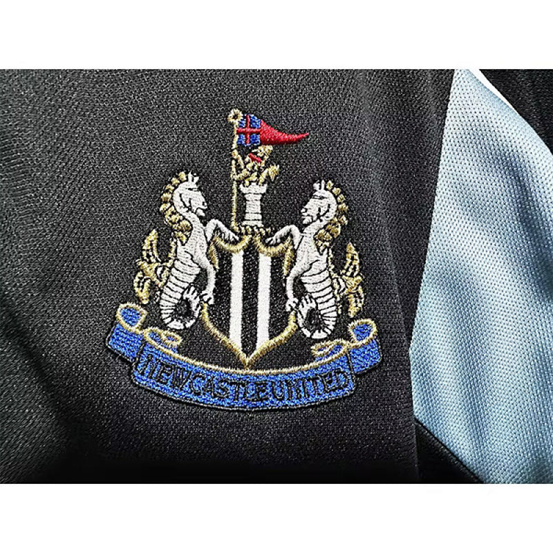 Newcastle Black Away Retro Jersey 00/01