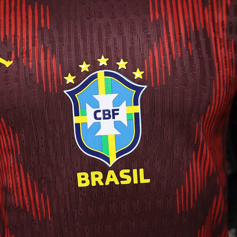 Maillot Brazil Yellow Wolrd Gardien 25/26
