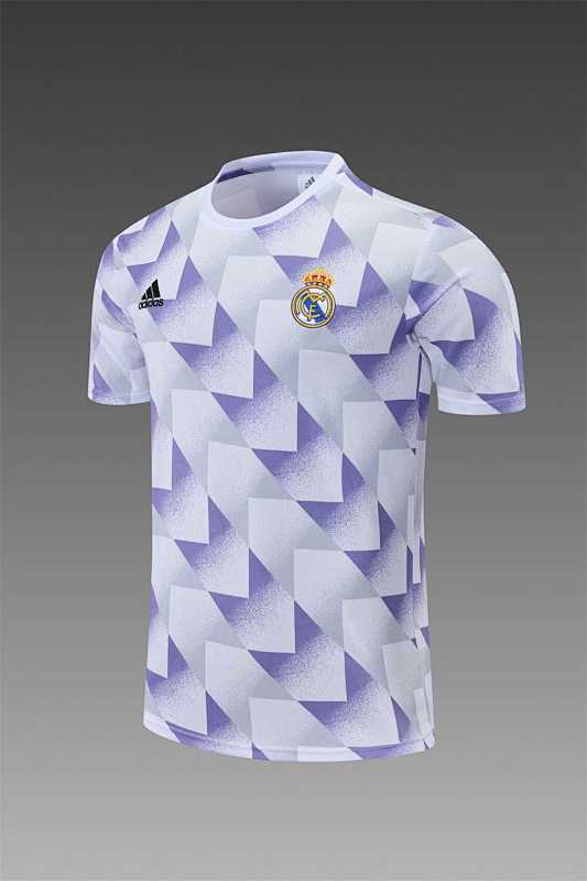 Conjunto Real Madrid Azul Blanco Pre-Partido 22/23