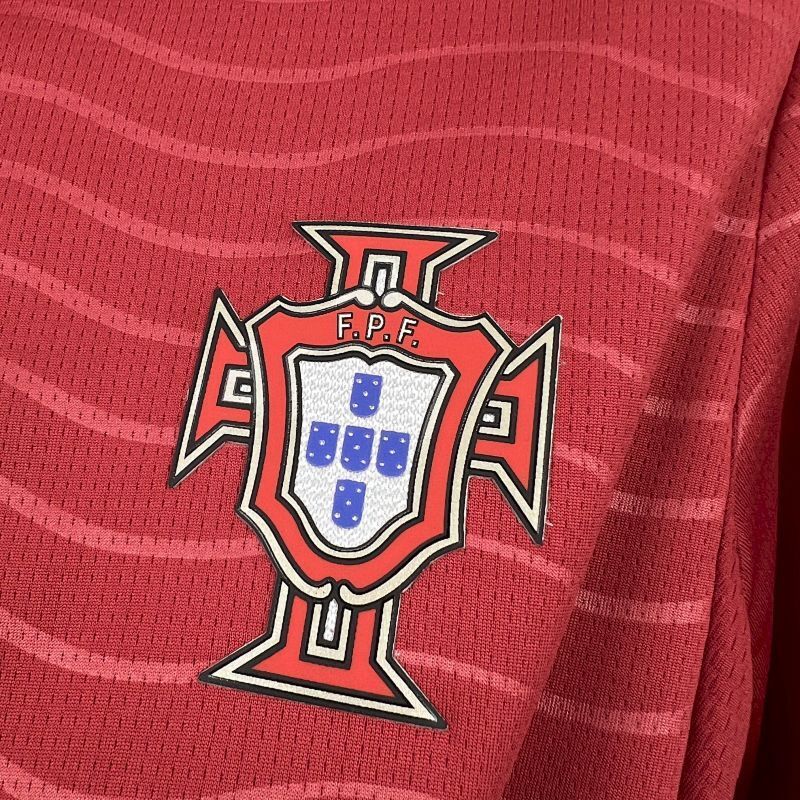 Maillot Portugal Domicile Manches Longues Coupe du Monde 2026