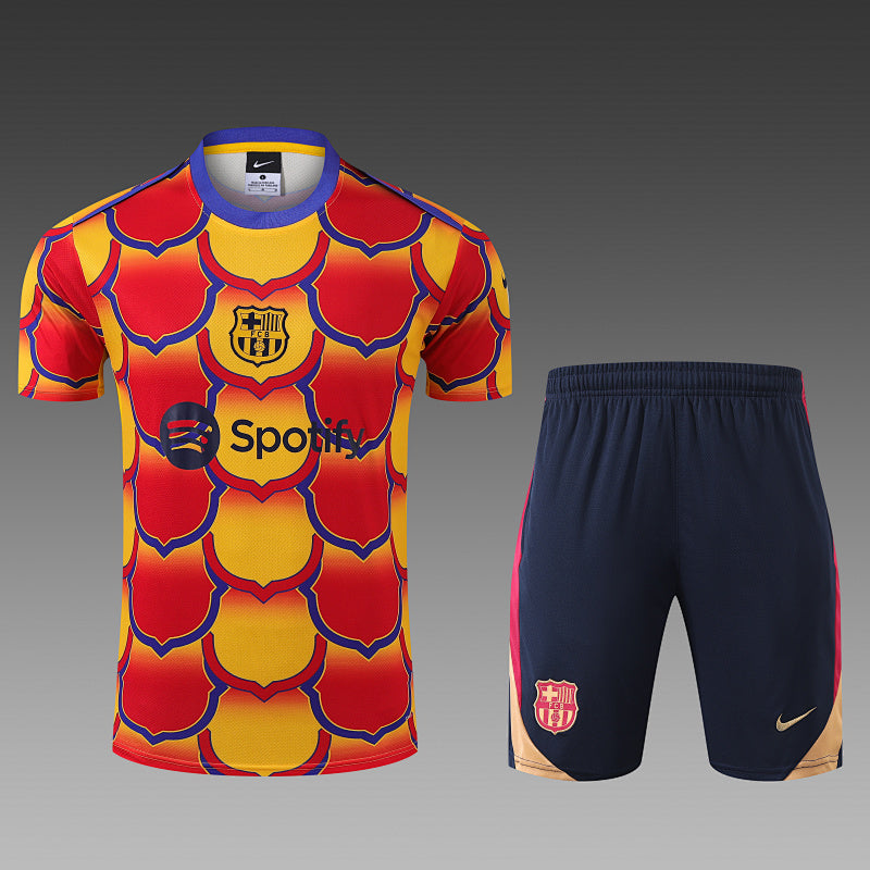 FC Barcelona Red Yellow Pre-Match Kit