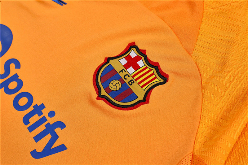 Ensemble FC Barcelone Jaune Prématch 22/23