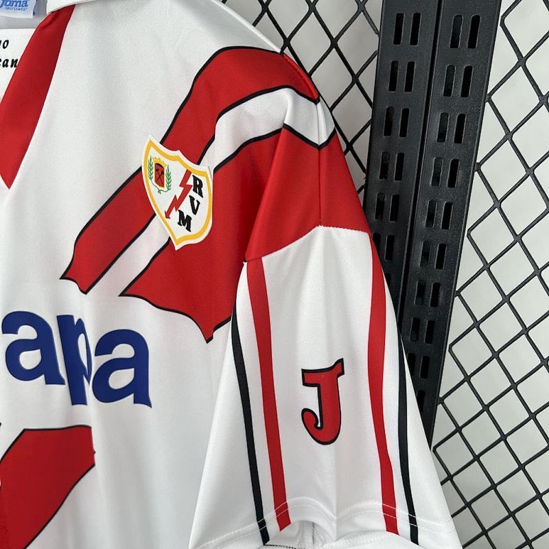 Maillot Rayo Vallecano Vintage Domicile Rétro 97/98