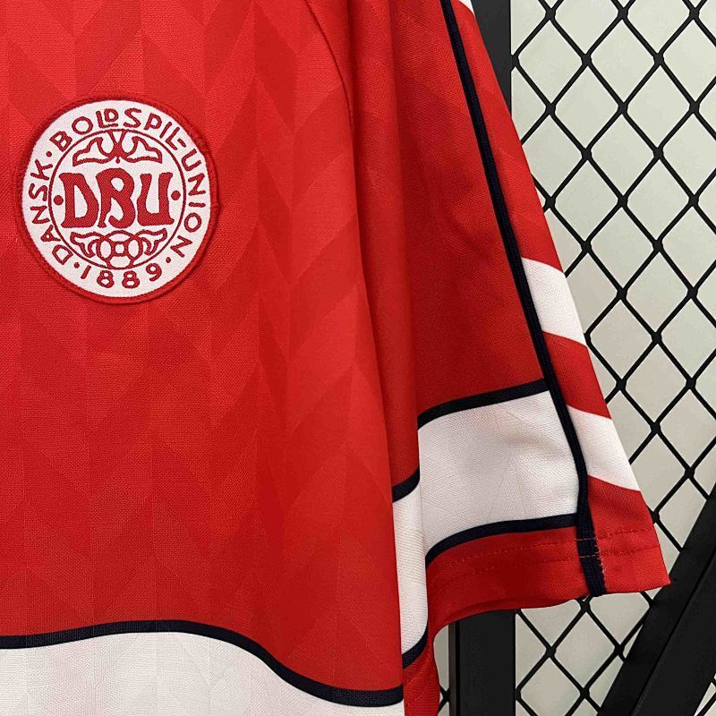 Maillot Denmark Uniform Dropshipping Domicile Rétro 25/26