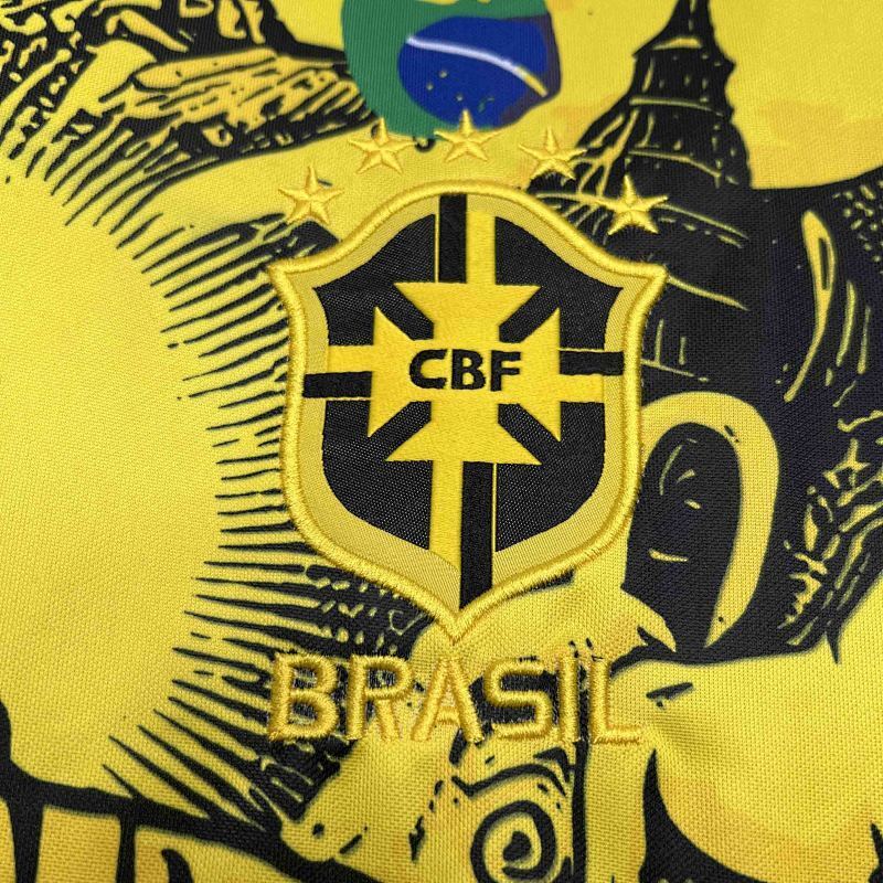 Maillot Brazil Jesus Redeemer Édition spéciale 24/25