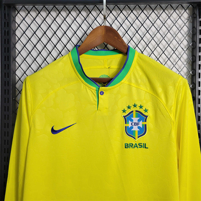 Maillot Brazil Domicile Manches Longues 25/26
