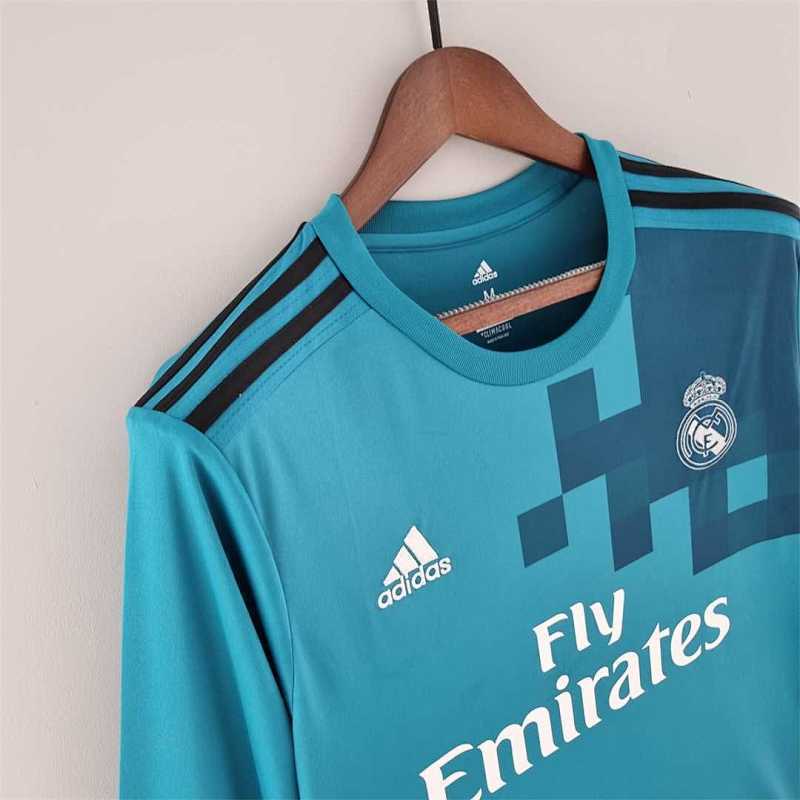 Maillot Real Madrid Extérieur Manches Longues 17/18
