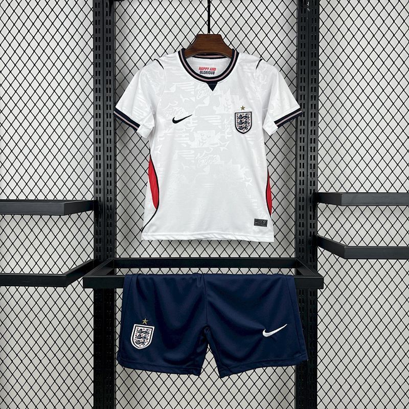 Maillot Angleterre Domicile Enfant Coupe du Monde 2026
