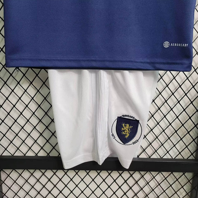 Maillot Écosse Bleu Enfant 23/24