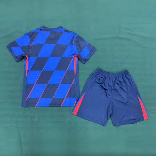 Conjunto Croacia Niño Sets Visitante 2024