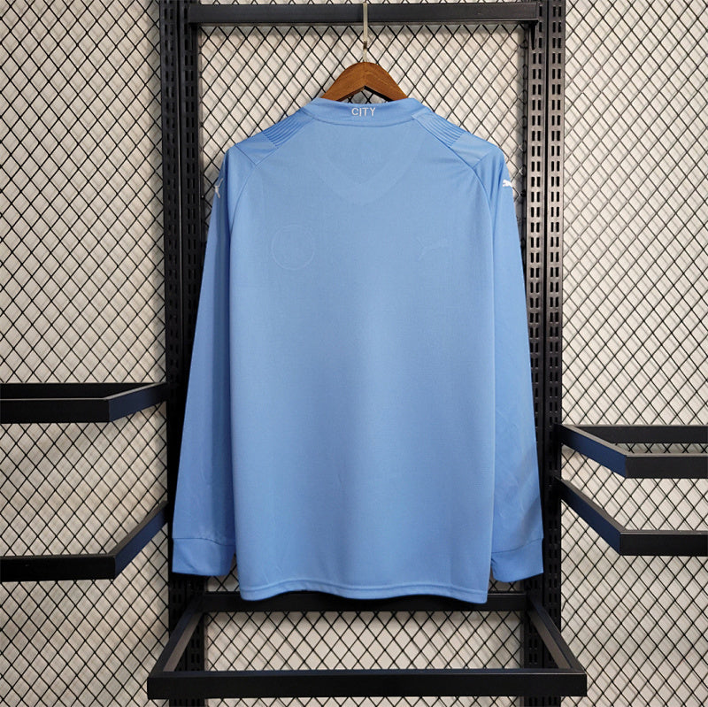Maillot Manchester City Domicile Manches Longues 23/24