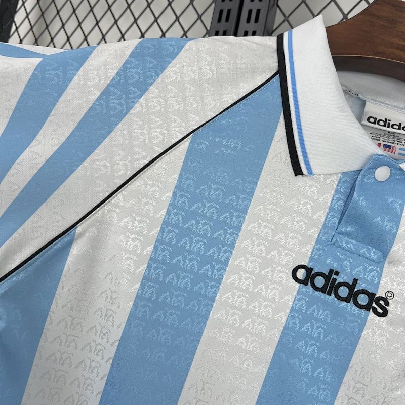 Maillot Argentina Vintage Domicile Rétro 1996