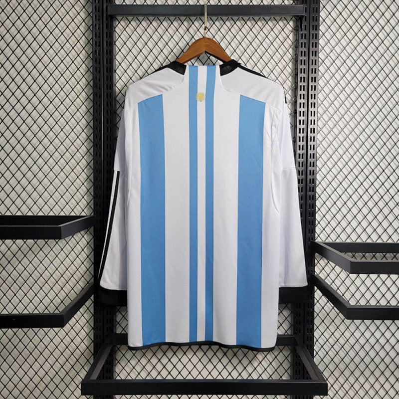 Maillot Sleeved Stars Argentine Domicile Manches Longues 25/26