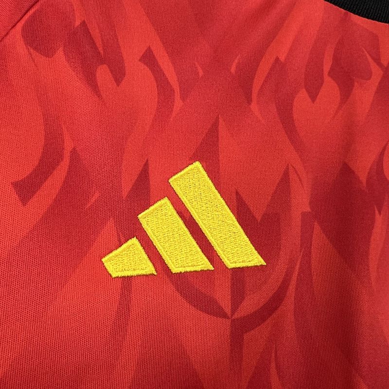 Maillot Belgique Domicile Enfant Coupe du Monde 2026