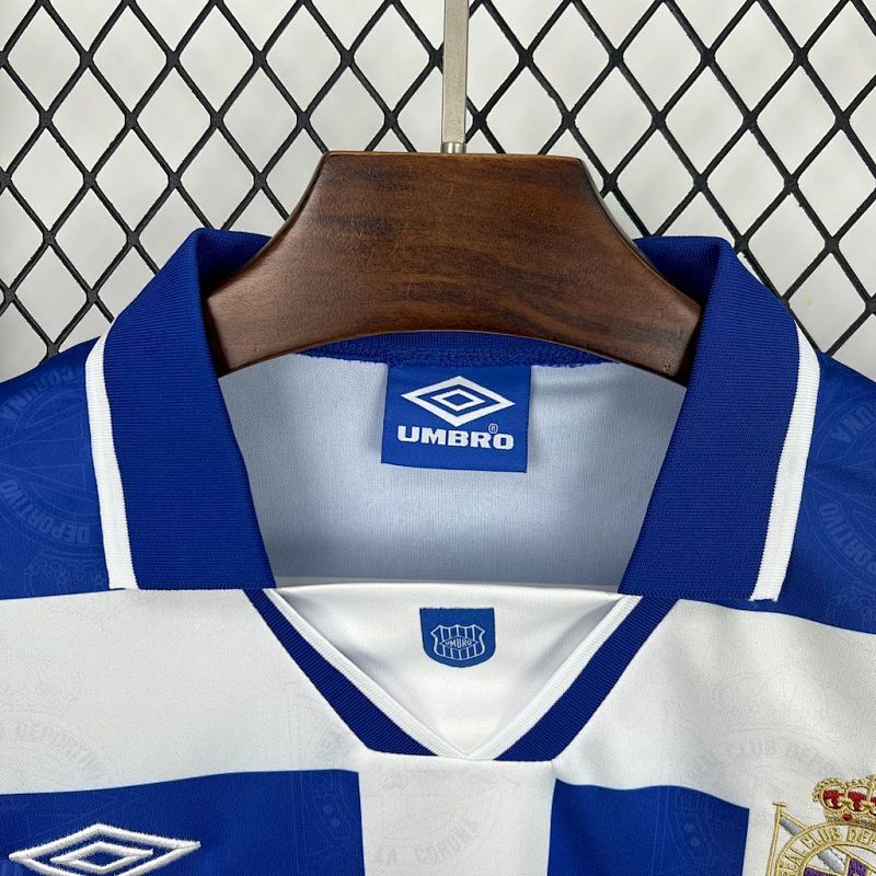 Maillot Deportivo La Coruna Domicile Rétro 94/95