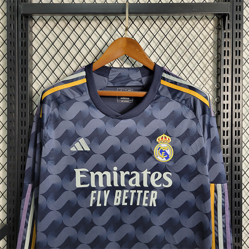 Maillot Real Madrid Extérieur Manches Longues 23/24
