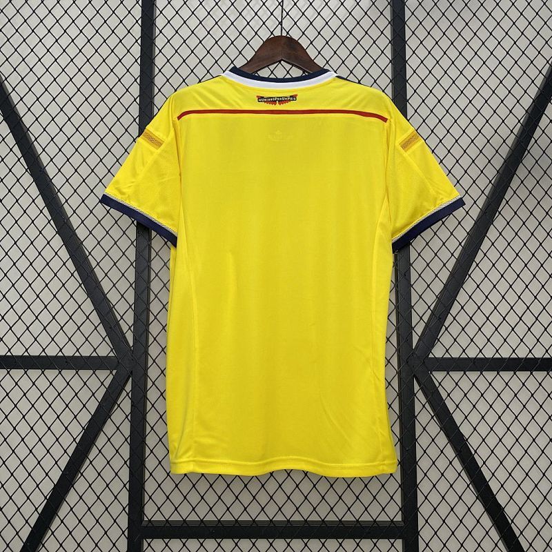 Maillot Colombia Vintage Domicile Rétro 2014