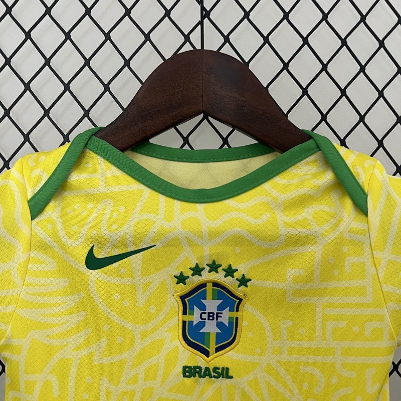 Ensemble Enfant Brazil Baby Uniform Domicile 25/26