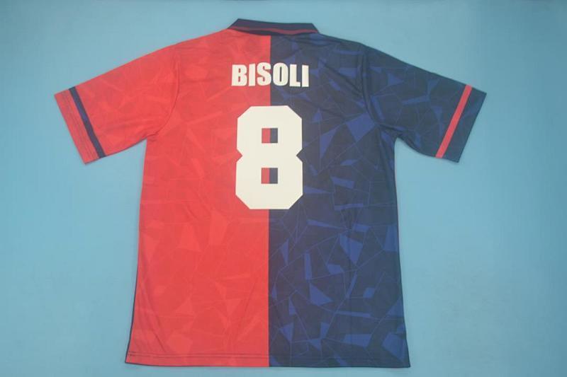 Maillot Cagliari fonts Domicile 92/93
