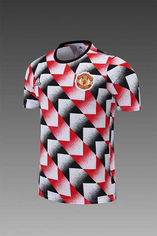 Manchester United Black White Pre-Match Kit 22/23