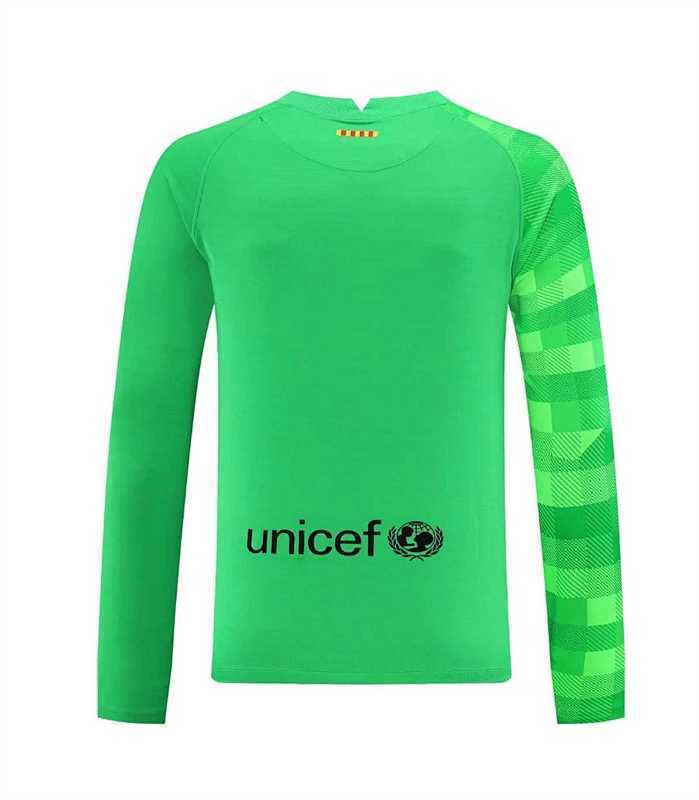FC Barcelona Green Goalkeeper Tracksuit 21/22
