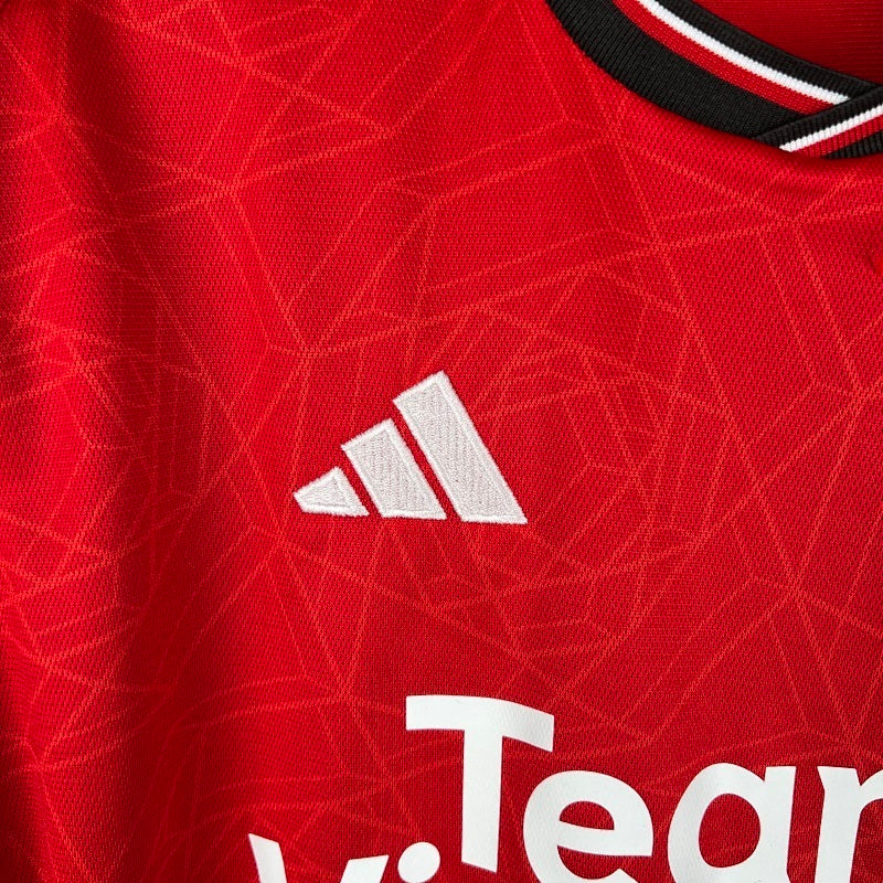 Maillot Manchester United Domicile Manches Longues 23/24