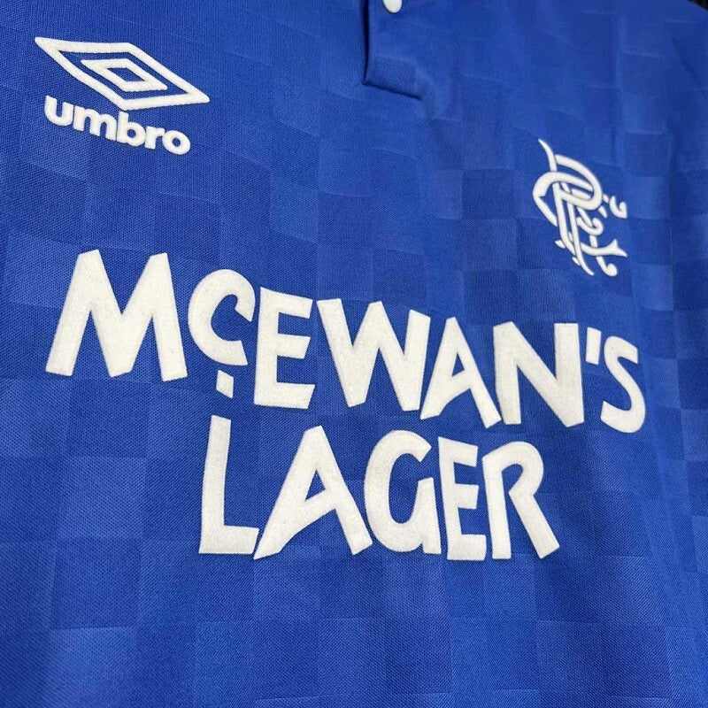 Maillot Rangers Domicile Rétro 1987/90