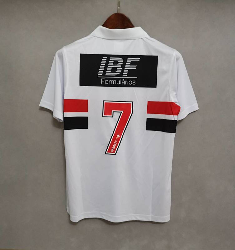 Maillot São Paulo Domicile 91/92