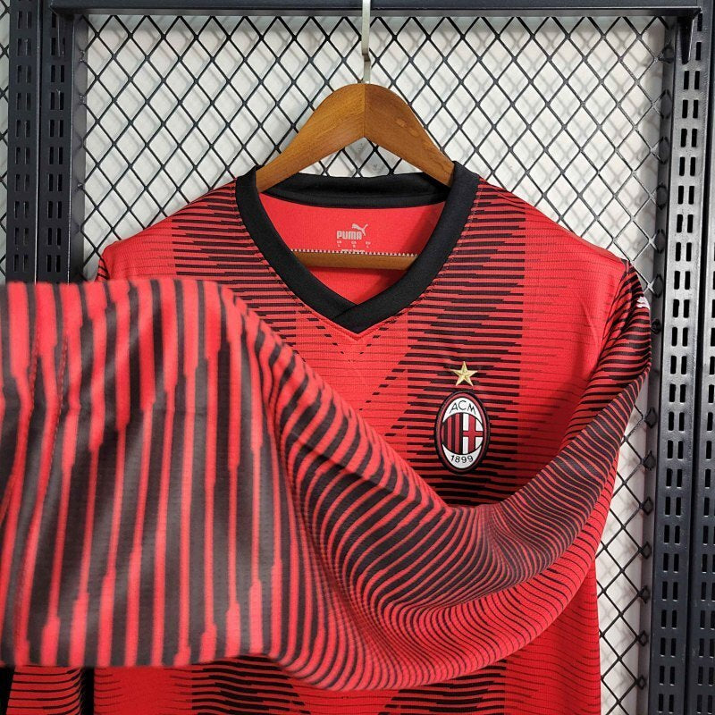 Maillot AC Milan Domicile Manches Longues 23/24