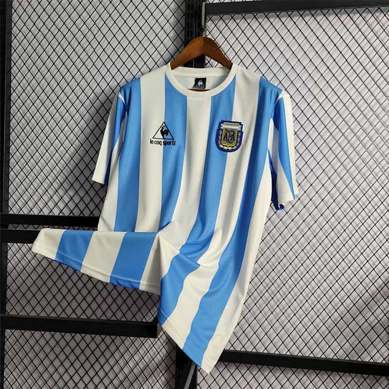 Maillot Argentina Domicile Rétro 1986