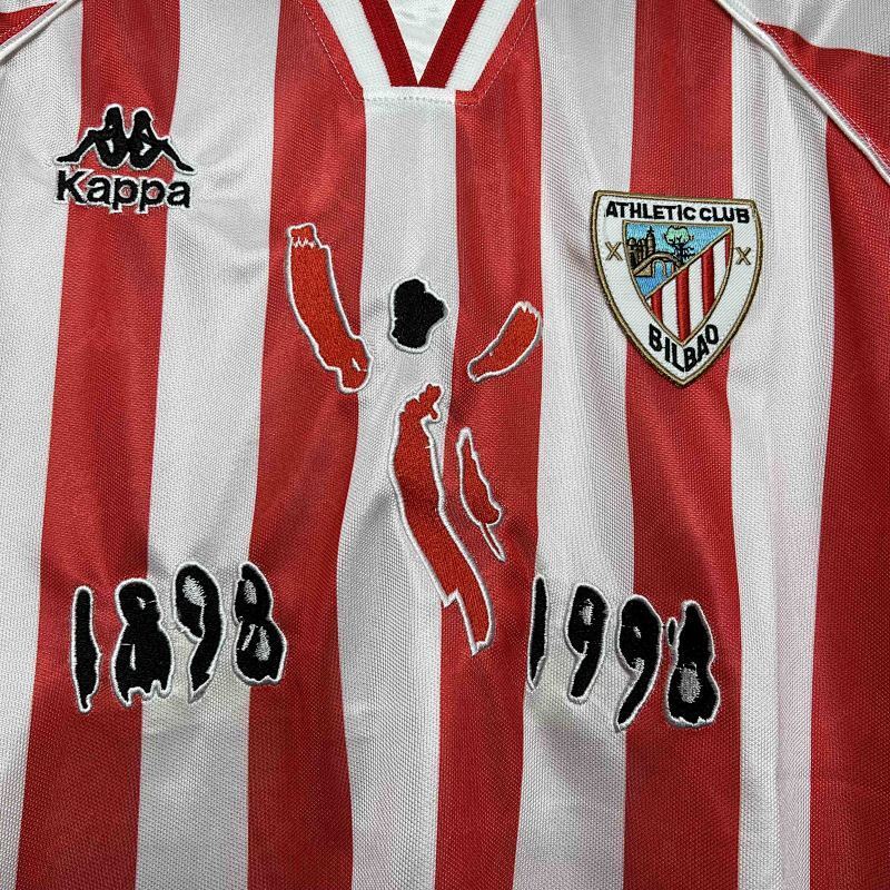 Maillot Athletic Bilbao Domicile Rétro 97/98