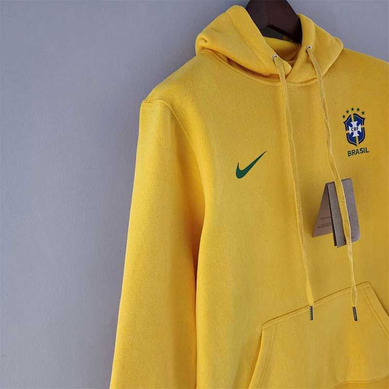 Survêtement Brazil Hoodie Yellow 25/26