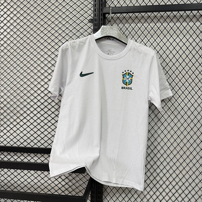 Maillot Brazil amp;White Blank 25/26