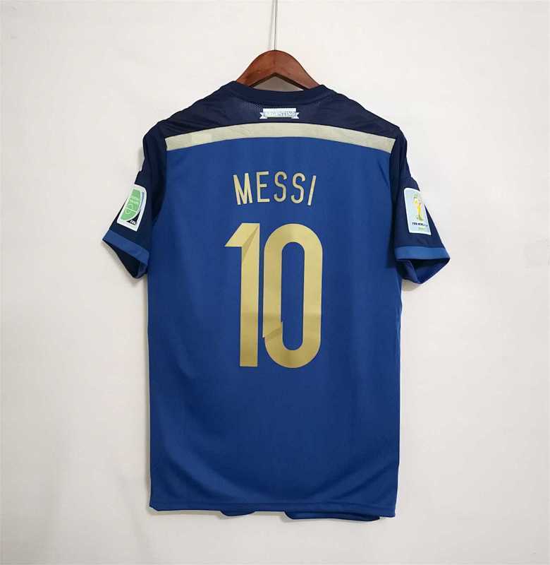 Maillot Argentina Extérieur Rétro 2014