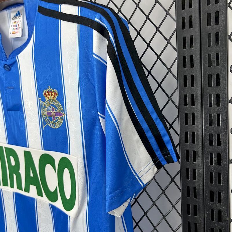 Maillot Deportivo La Coruna Domicile Rétro 97/98